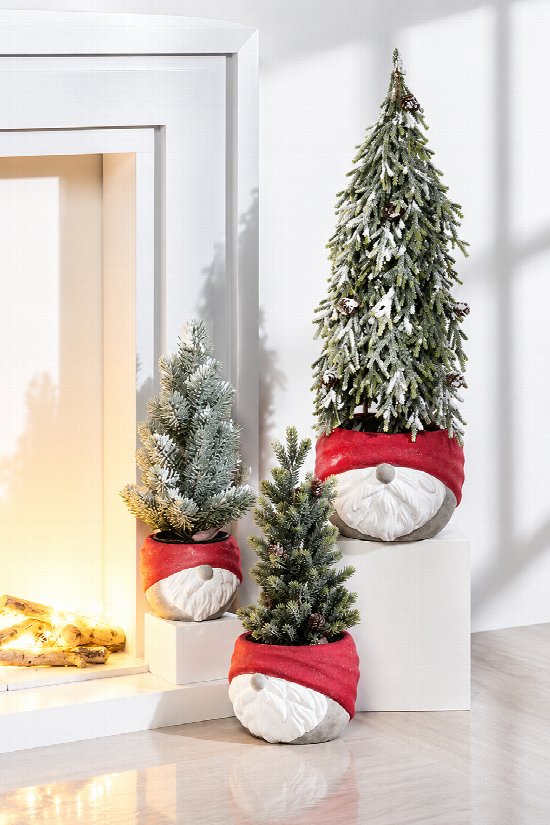 Santa Planter Small